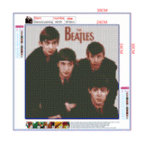 Full Diamond Painting kit - The Beatles