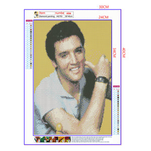 Full Diamond Painting kit - Elvis Presley (The King)