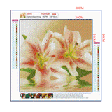 Full Diamond Painting kit - lily