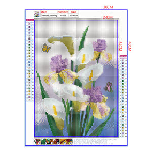 Full Diamond Painting kit - Calla lily