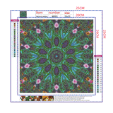 Full Diamond Painting kit - Mandala
