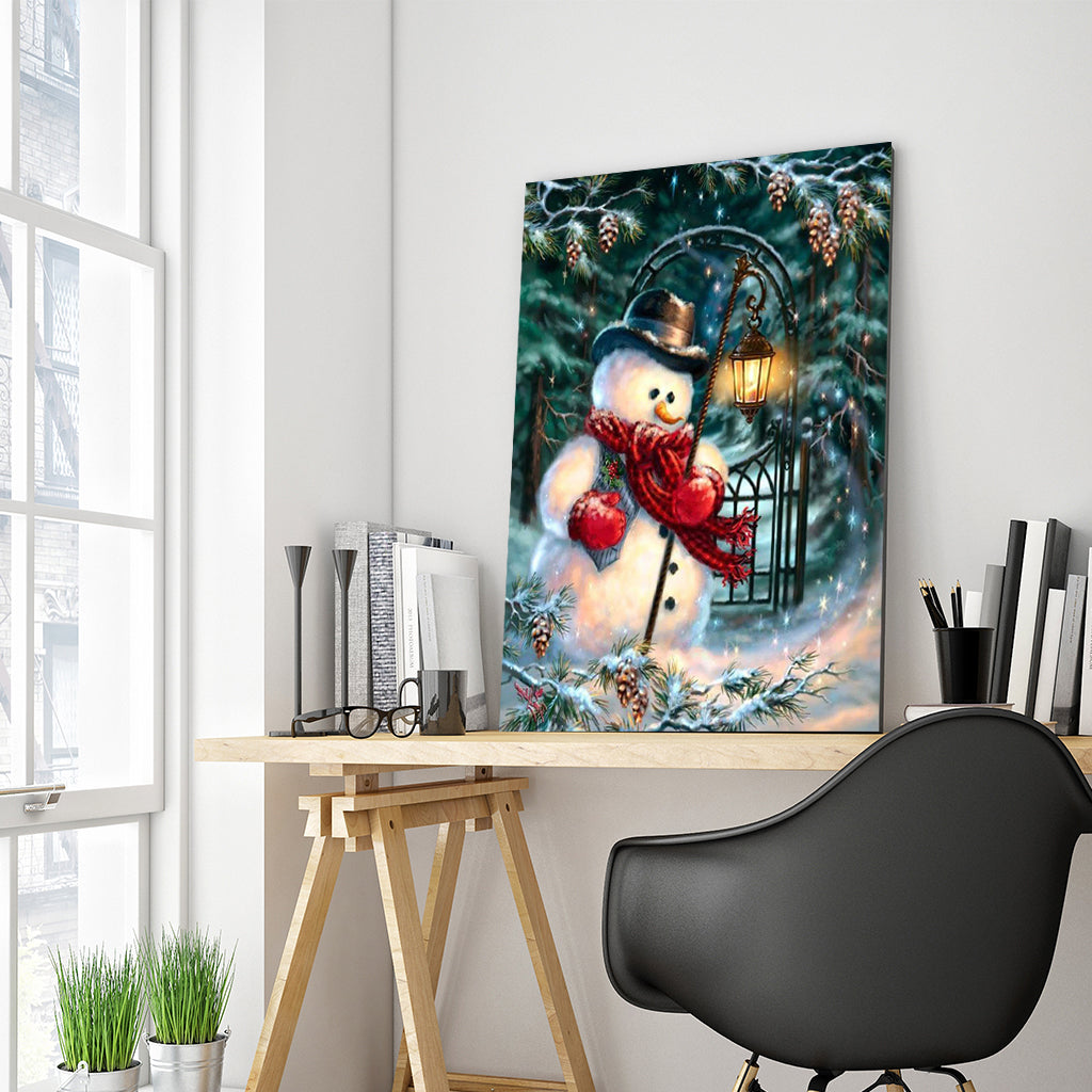 Full Diamond Painting kit - Christmas snowman
