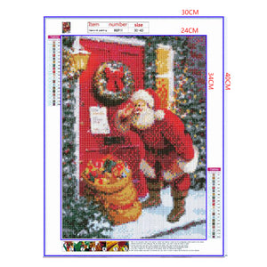 Full Diamond Painting kit - Santa Claus giving gifts