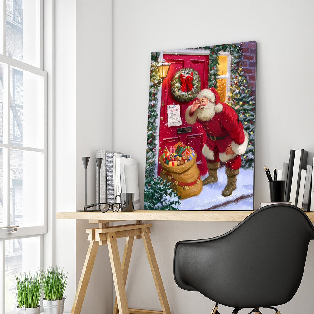 Full Diamond Painting kit - Santa Claus giving gifts