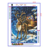 Full Diamond Painting kit - Christmas deer