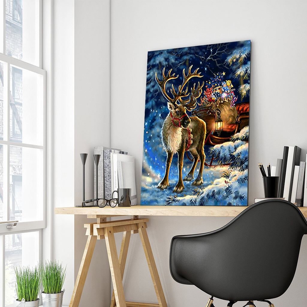 Full Diamond Painting kit - Christmas deer