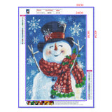 Full Diamond Painting kit - Christmas snowman