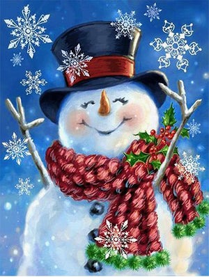 Full Diamond Painting kit - Christmas snowman