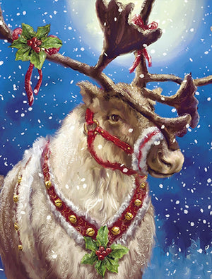 Full Diamond Painting kit - Christmas deer