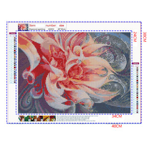 Full Diamond Painting kit - Magic flower