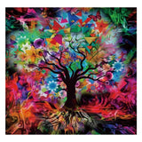 Full Diamond Painting kit - Colorful tree