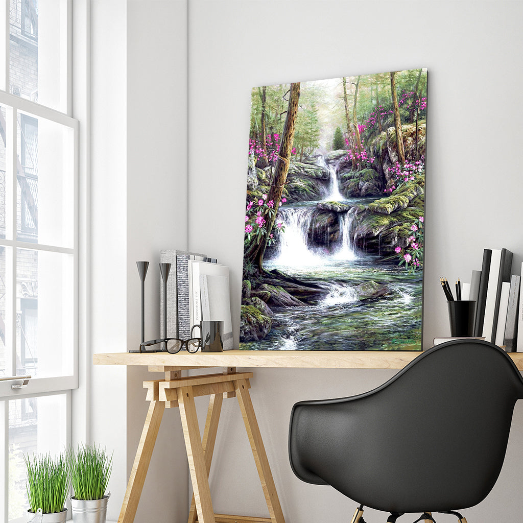 Full Diamond Painting kit - Mountain stream