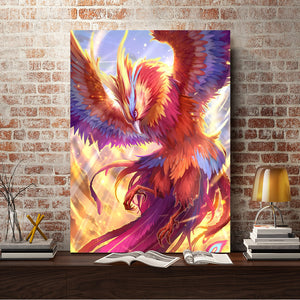 Full Diamond Painting kit - Phoenix