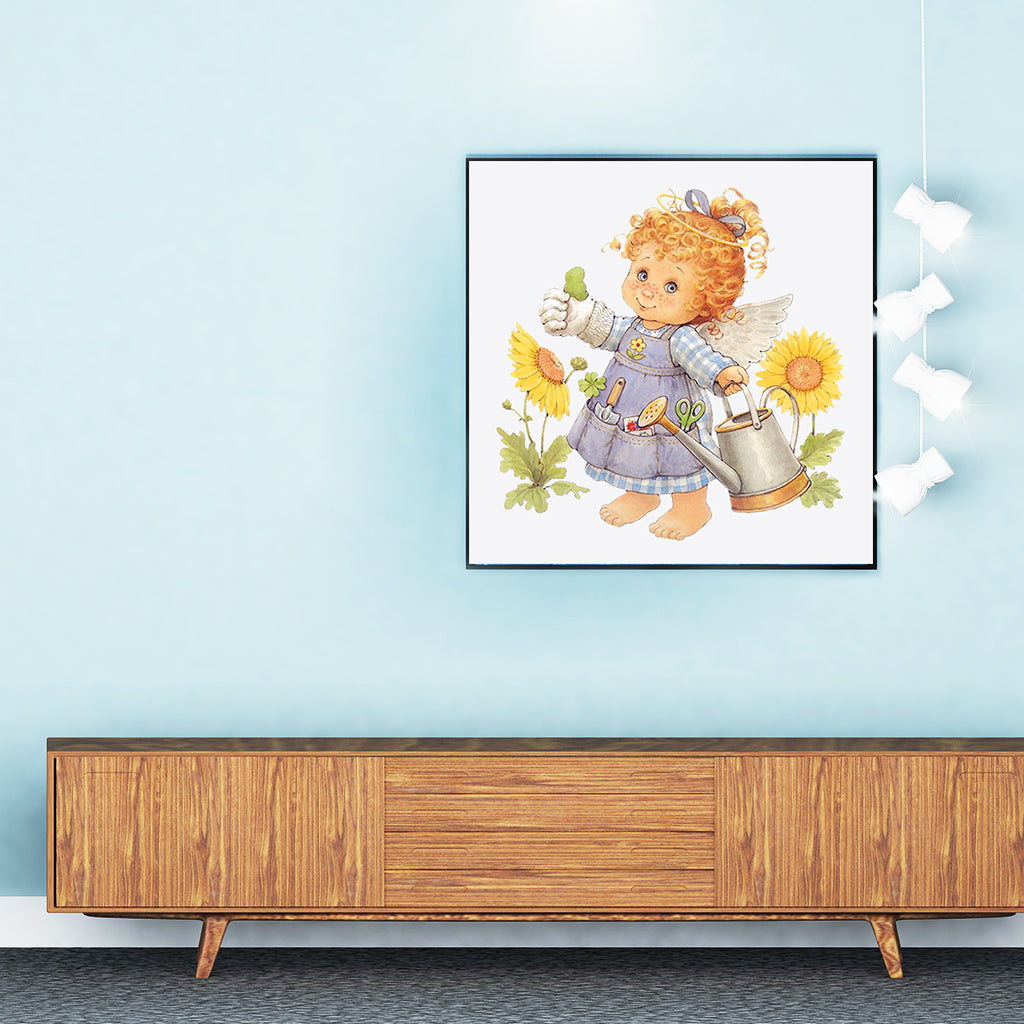 Full Diamond Painting kit - Cute girl