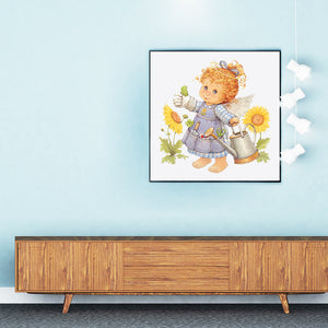 Full Diamond Painting kit - Cute girl