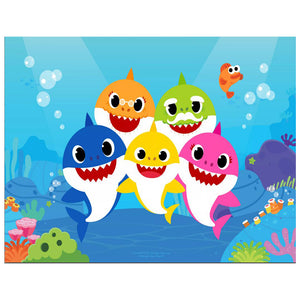 Full Diamond Painting kit - Cartoon fish