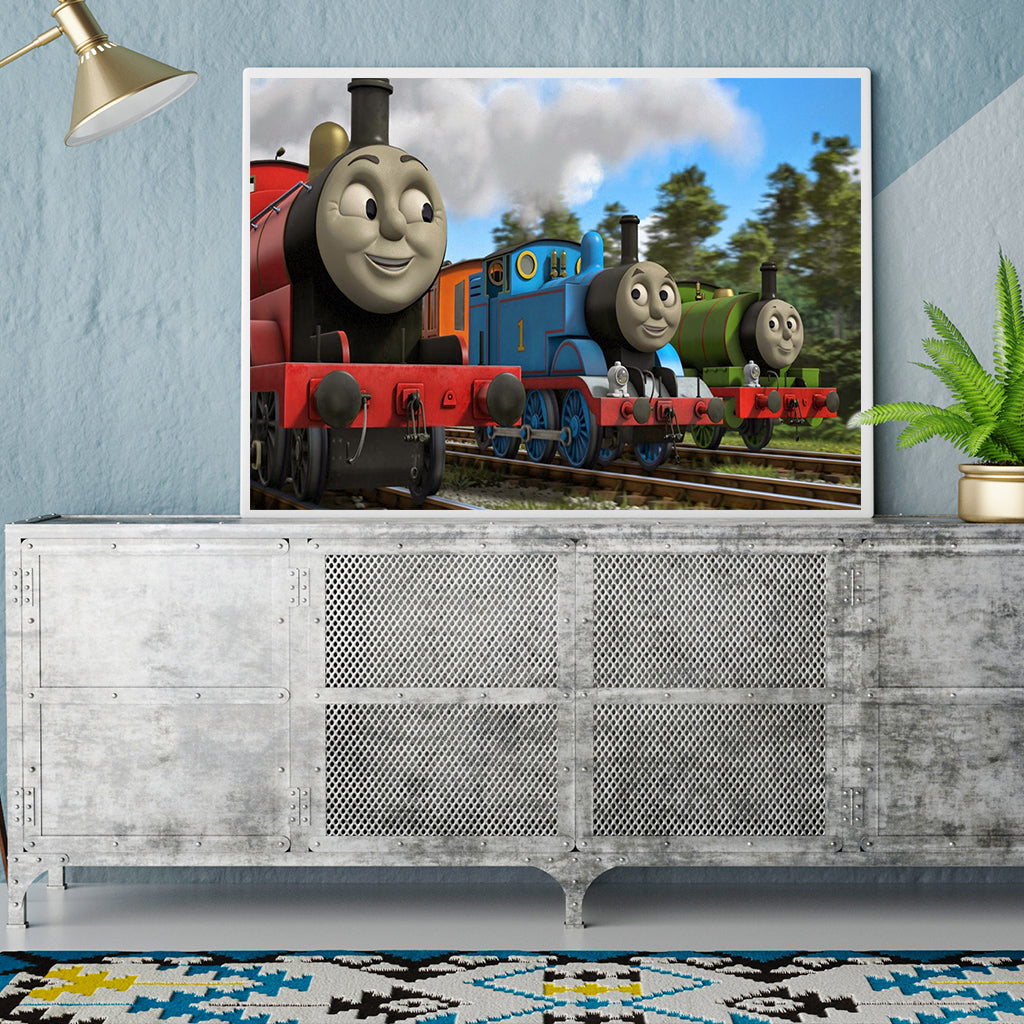 Full Diamond Painting kit - Thomas and his friends