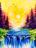 Full Diamond Painting kit - Colorful scenery