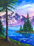 Full Diamond Painting kit - Mountains and lakes