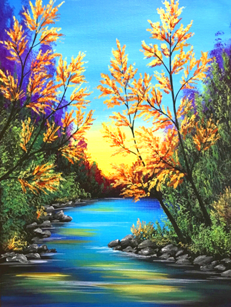 Full Diamond Painting kit - Calm lake