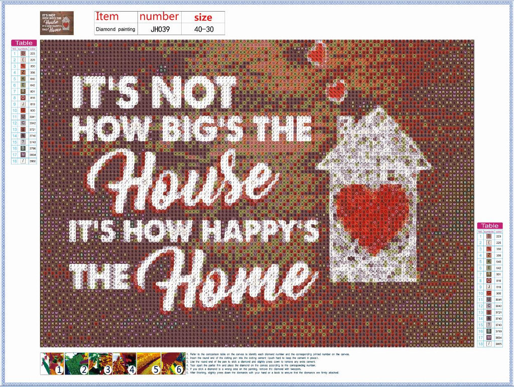Full Diamond Painting kit - Home