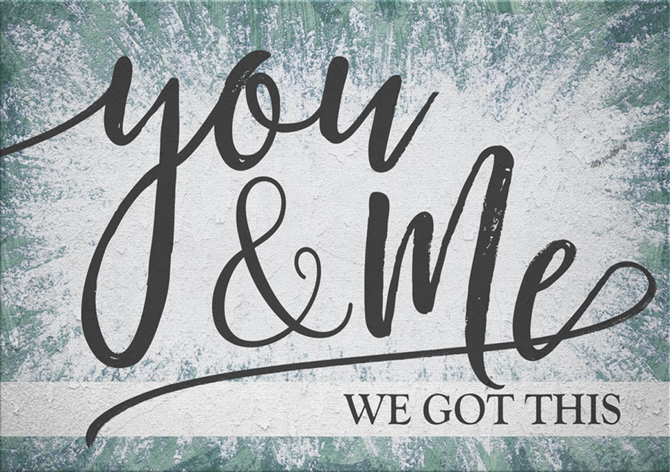 Full Diamond Painting kit - You & Me