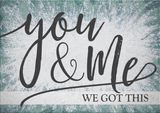 Full Diamond Painting kit - You & Me