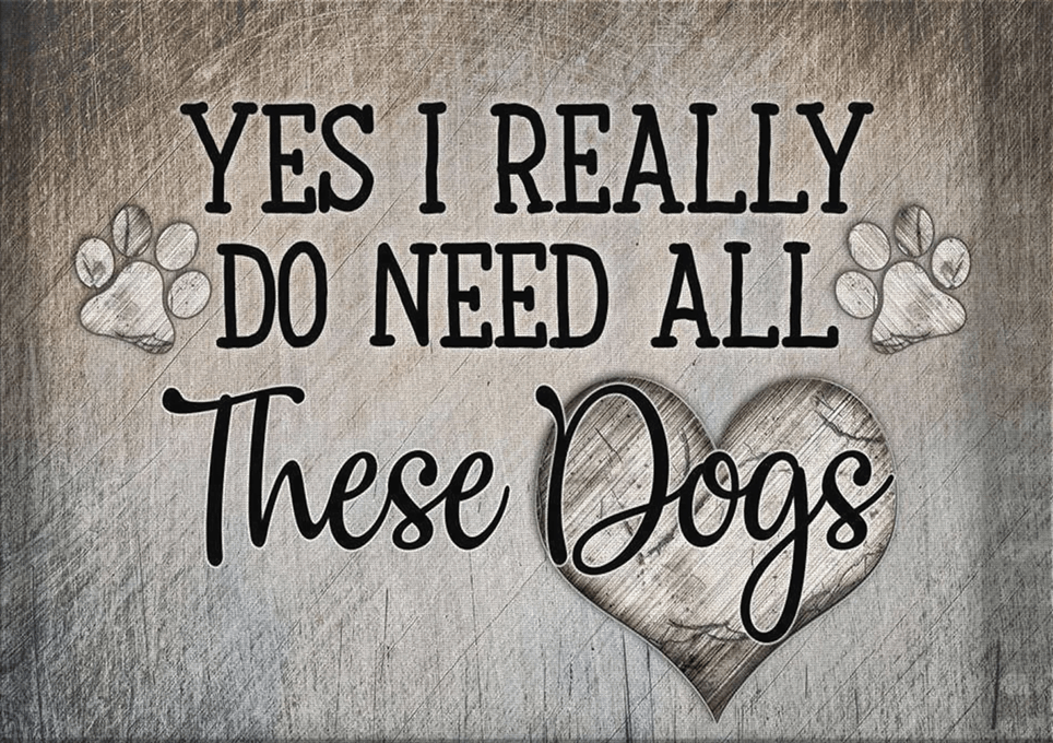 Full Diamond Painting kit - Yes I really do need all these dogs