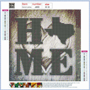Full Diamond Painting kit - Home