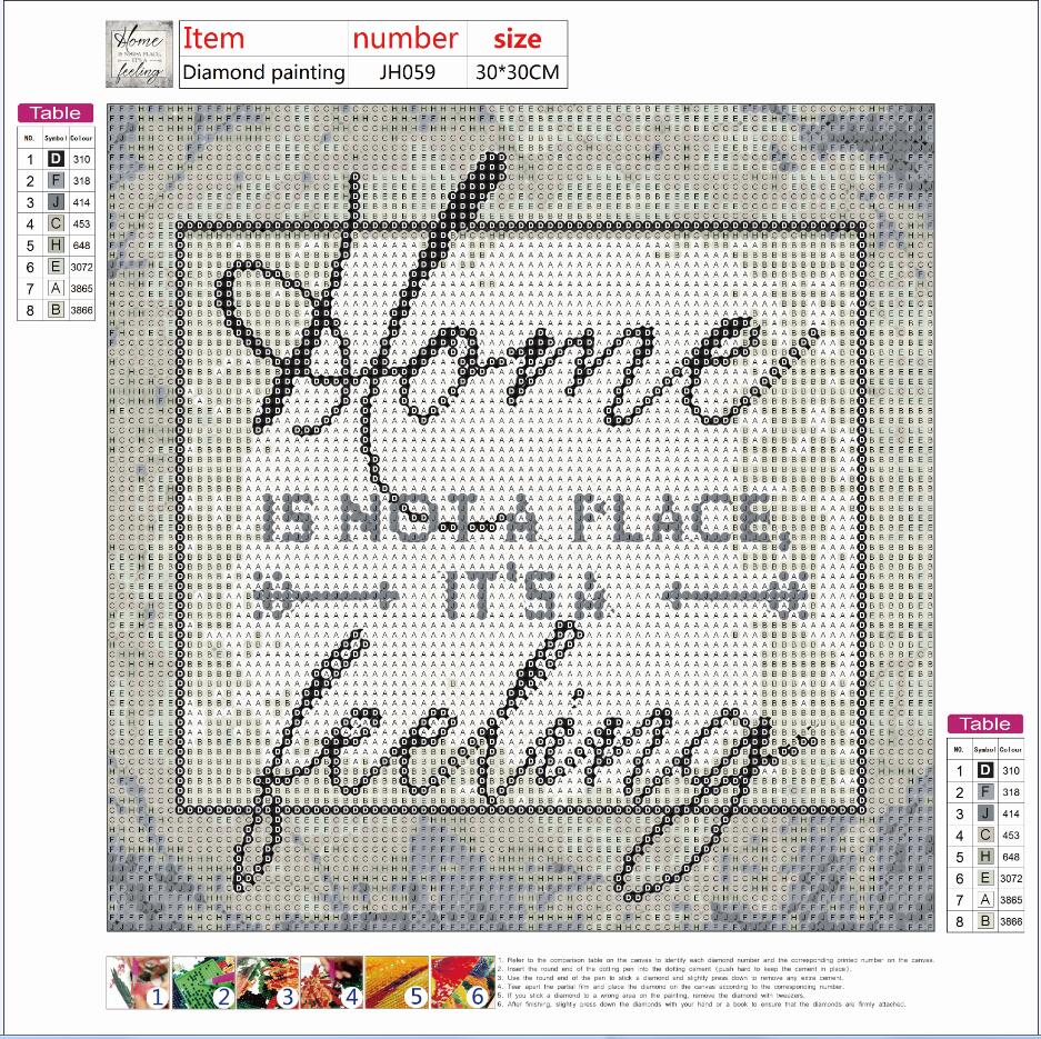 Full Diamond Painting kit - Home