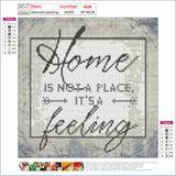 Full Diamond Painting kit - Home