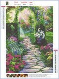 Full Diamond Painting kit - Beautiful garden