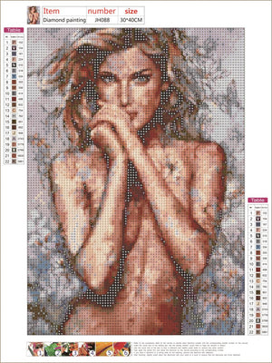 Full Diamond Painting kit - Beautiful women