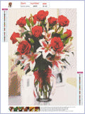 Full Diamond Painting kit - Beautiful flowers