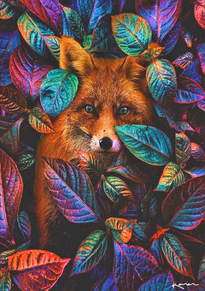 Full Diamond Painting kit - Fox