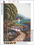 Full Diamond Painting kit - beautiful clean scenery