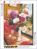 Full Diamond Painting kit - beautiful flowers