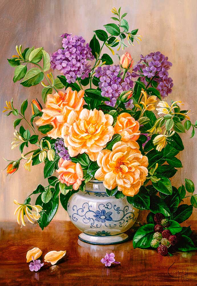 Full Diamond Painting kit - Beautiful Flowers