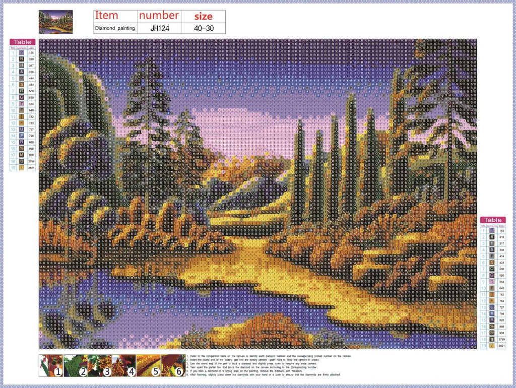 Full Diamond Painting kit - Nice view