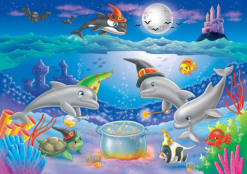 Full Diamond Painting kit - Undersea halloween