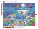 Full Diamond Painting kit - Undersea halloween