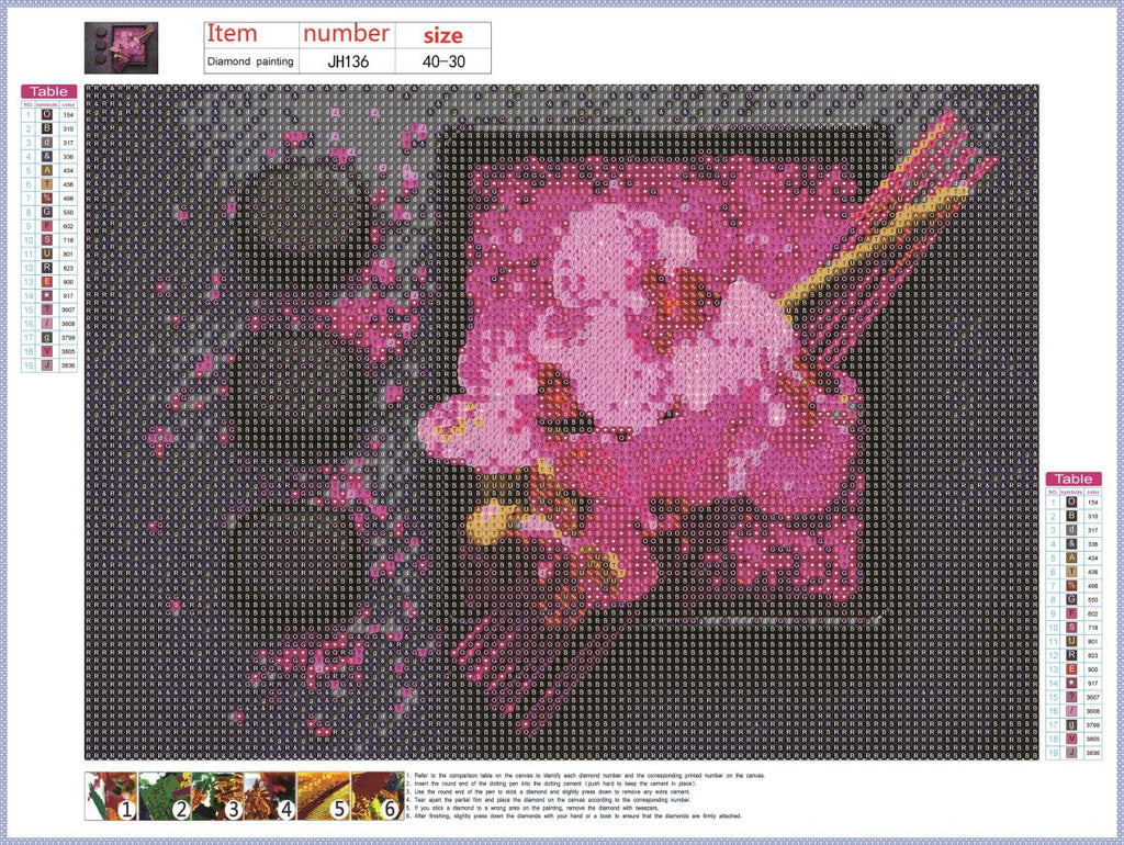 Full Diamond Painting kit - Sea Salt Flower Spa