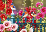 Full Diamond Painting kit - Flowers and birds