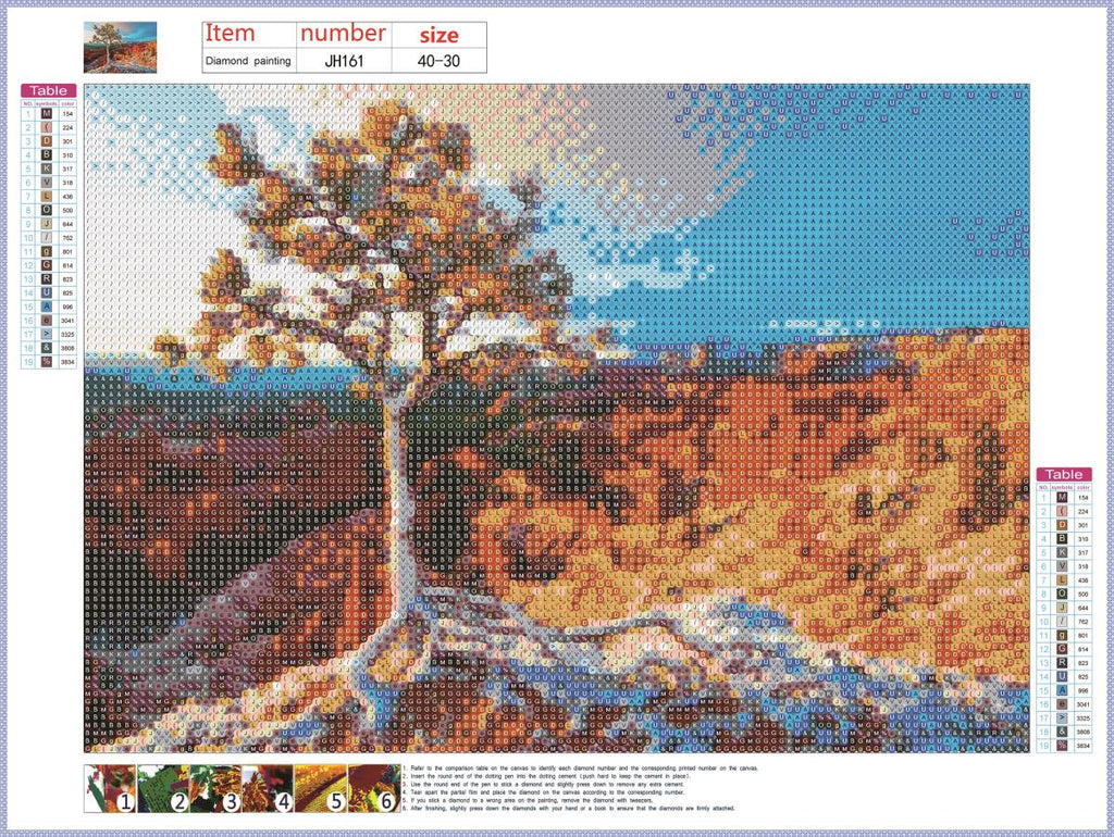 Full Diamond Painting kit - Bryce Canyon