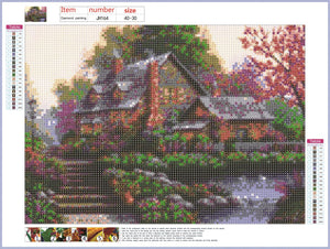 Full Diamond Painting kit - Beautiful house