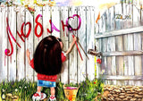 Full Diamond Painting kit - Cartoon lovely girl