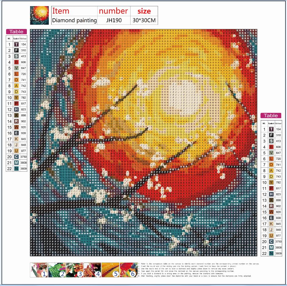 Full Diamond Painting kit - Beautiful big moon