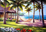 Full Diamond Painting kit - Summer seaside scenery