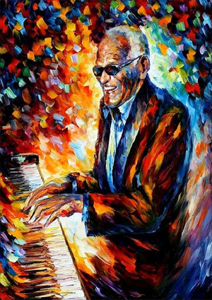 Full Diamond Painting kit - Ray Charles