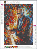Full Diamond Painting kit - Ray Charles